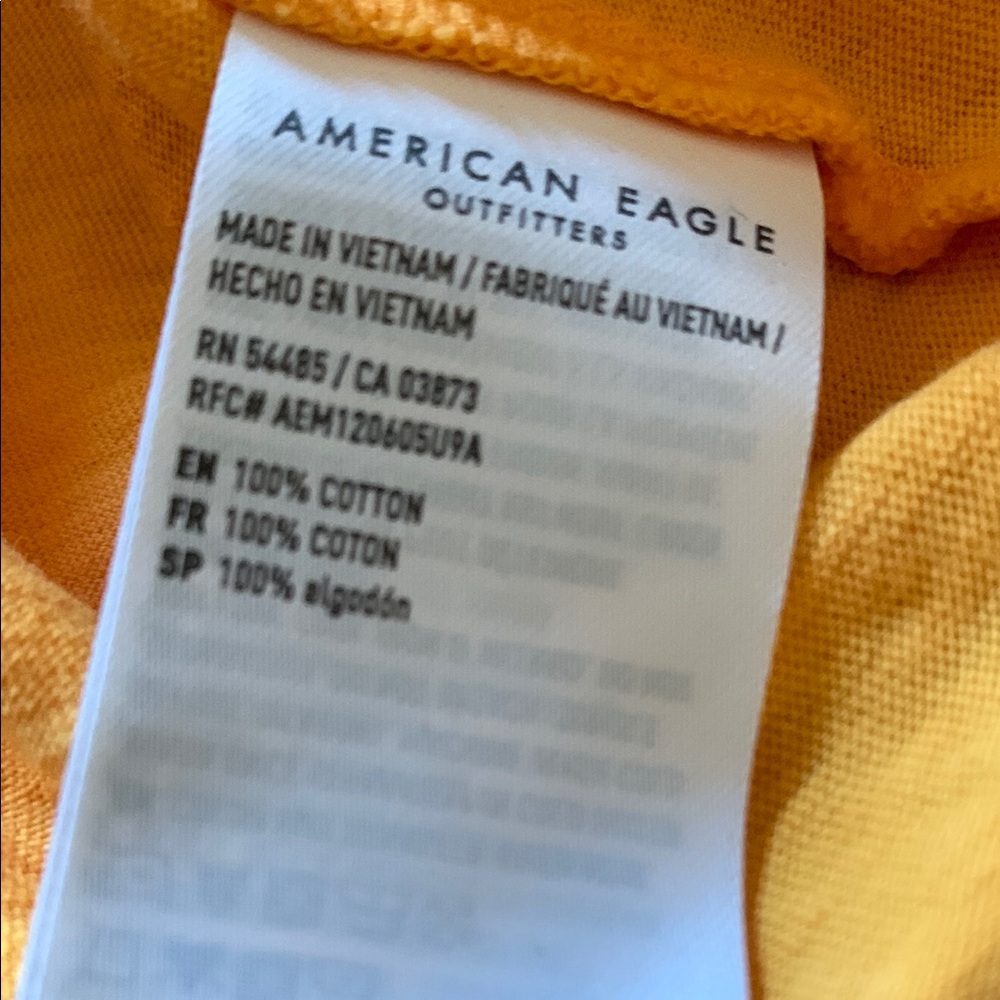 Aerie Orange Crop Top - Picture 5 of 5